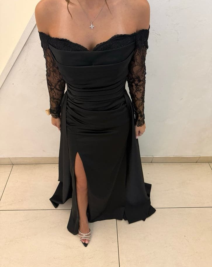 Elegante Turkse galajurk, maat 38 (valt als 36), Kleding | Dames, Maat 38/40 (M), Zwart, Ophalen of Verzenden, Zo goed als nieuw