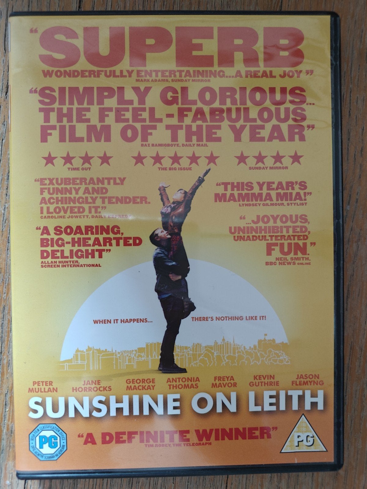 Sunshine on Leith DVD - Muzikale Romantische Komedie, Alle leeftijden, Ophalen of Verzenden, Gebruikt