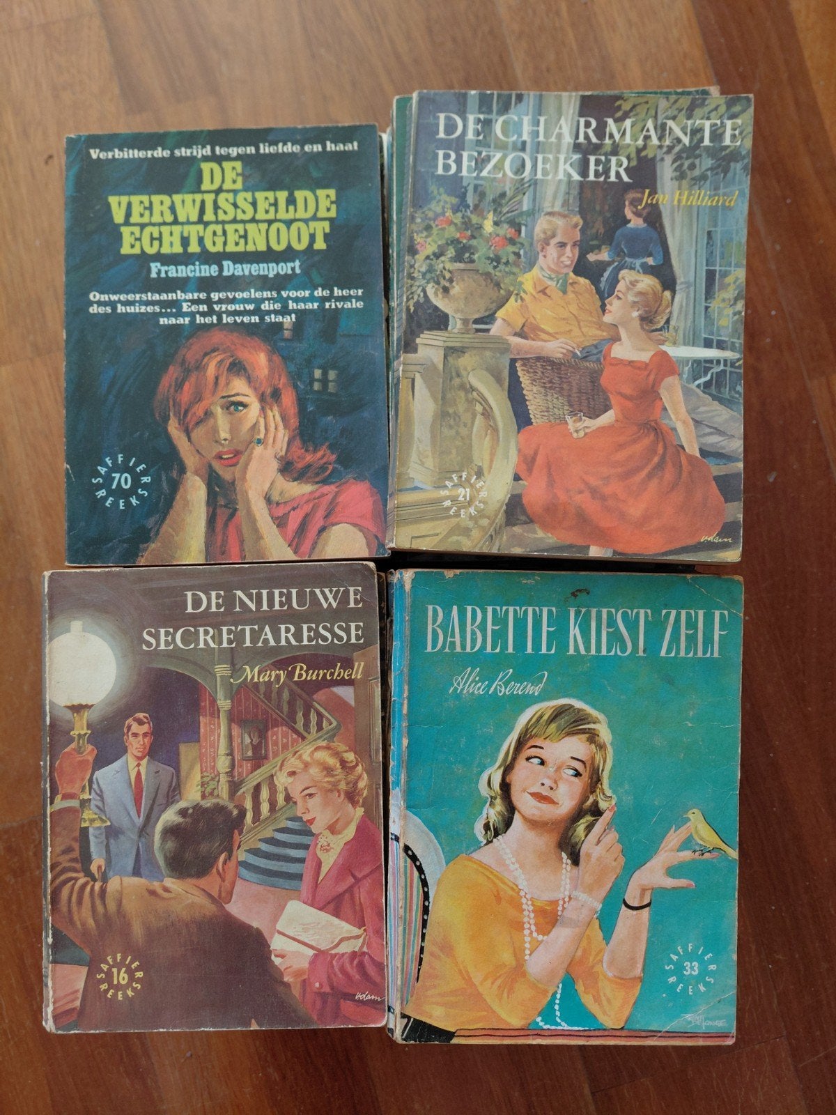 69 Saffierreeks boeken uit de jaren '50 & '60, Zomerlectuur!, Boeken, Encyclopedieën, Ophalen, Gelezen, Overige onderwerpen