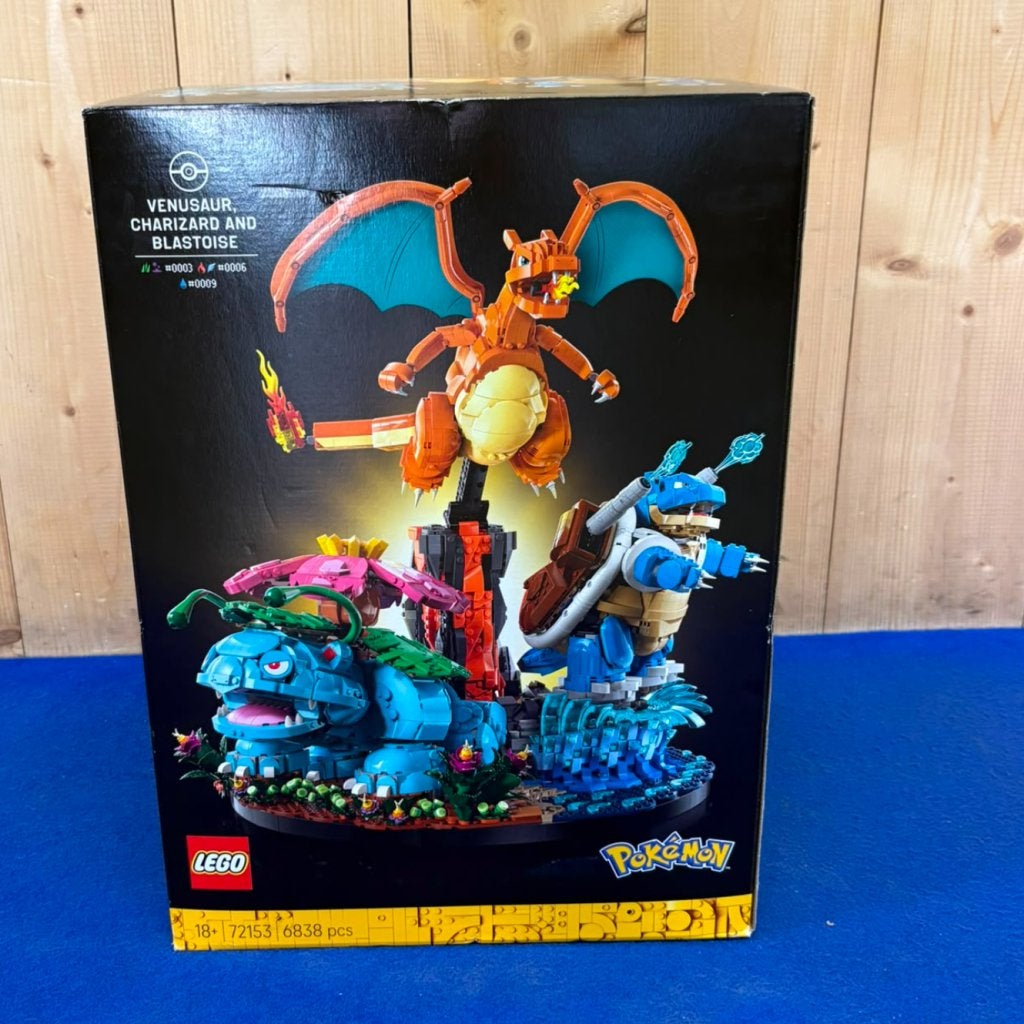 LEGO Pokémon 72153 Venusaur, Charizard en Blastoise - Sealed, Lego, Zo goed als nieuw, Support@lego.com, LEGO System A/S
Aastvej 1
7190 Billund
Denmark