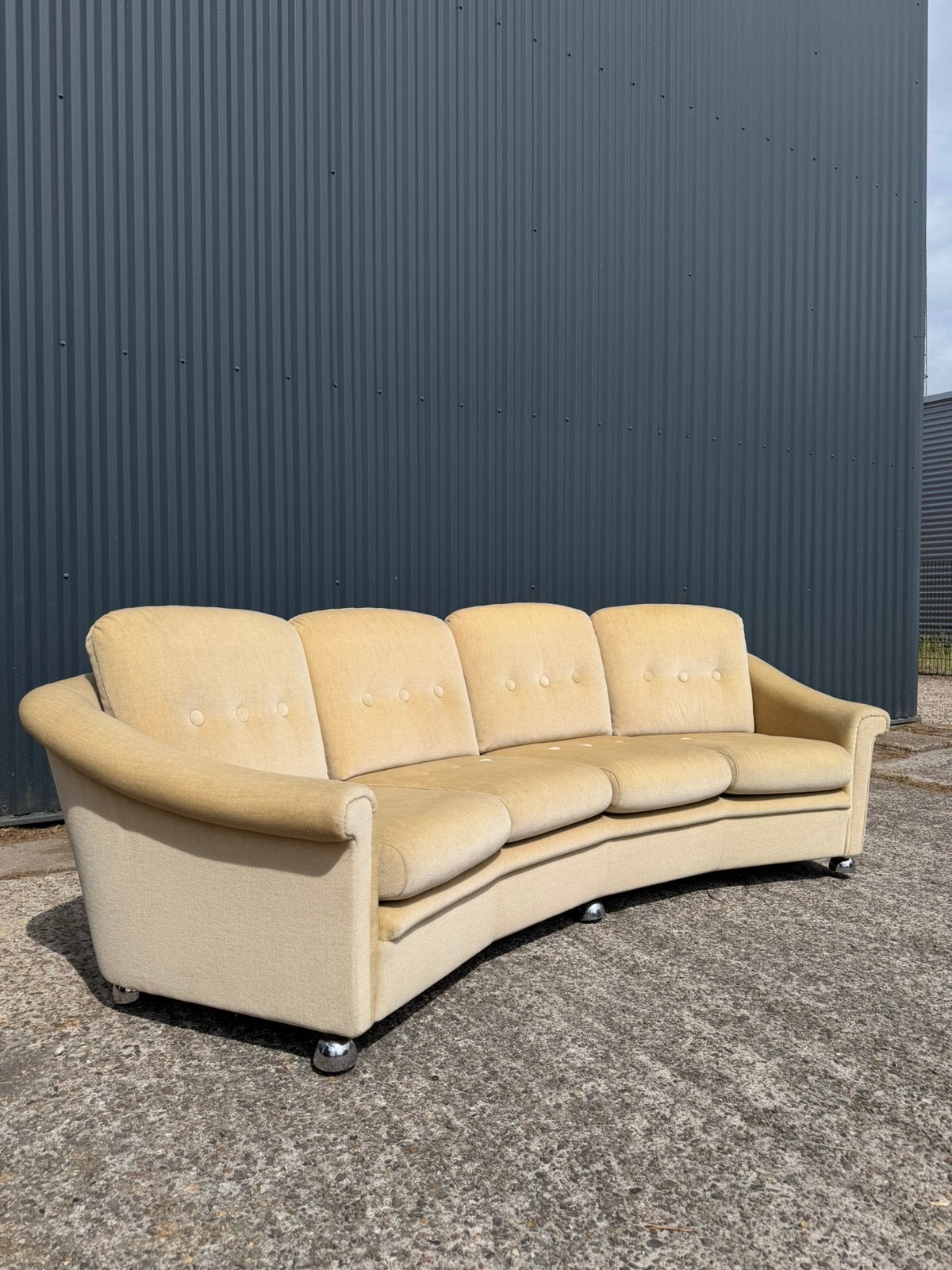 Vintage bank velvet, Ophalen, F, Gebruikt, Minder dan 150 cm