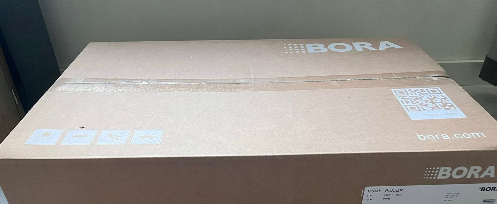 NIEUWE Bora PUXA2R kookplaat met afzuiging, Ophalen, Nieuw, 4 kookzones, Inbouw
