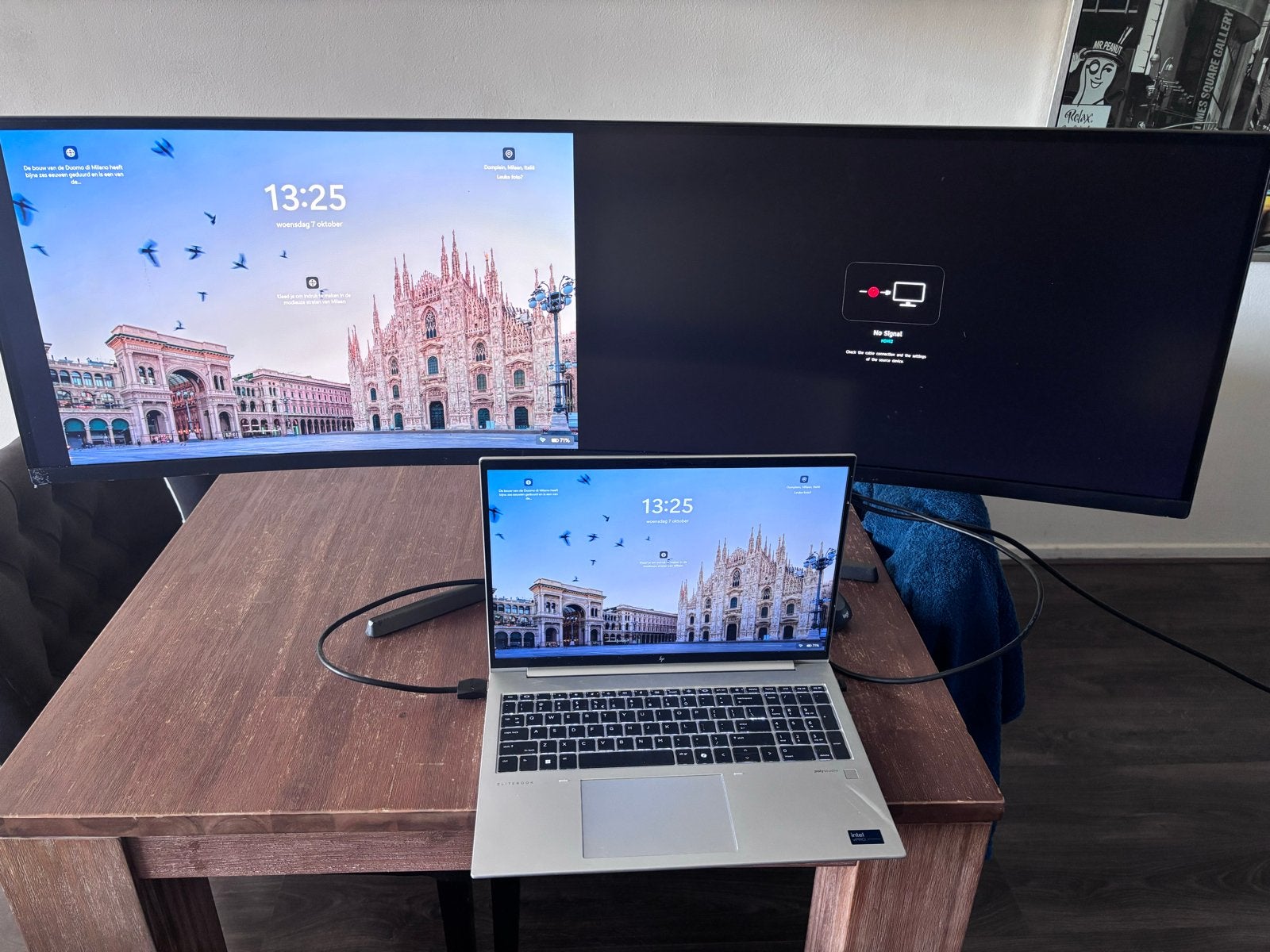 Samsung S49A950UIU 49" Curved Ultrawide Monitor Dual QHD, Gebruikt, 101 t/m 150 Hz, VA, Curved