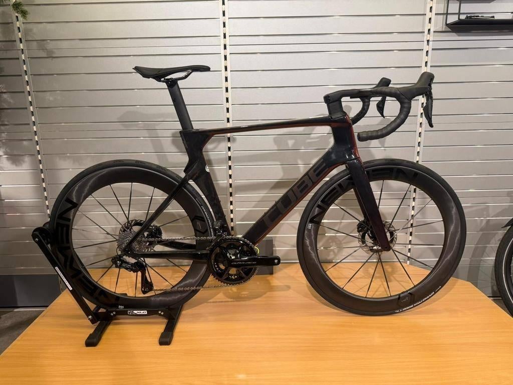 Nieuwe Cube Litening Aero C68X SLT van €7299 voor, 28 inch, Carbon, Heren, Cube