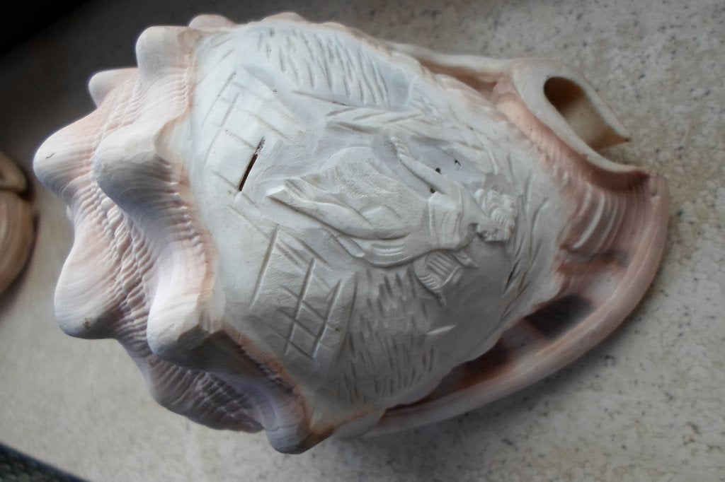 Camee Schelp Voor Lamp, Ophalen of Verzenden