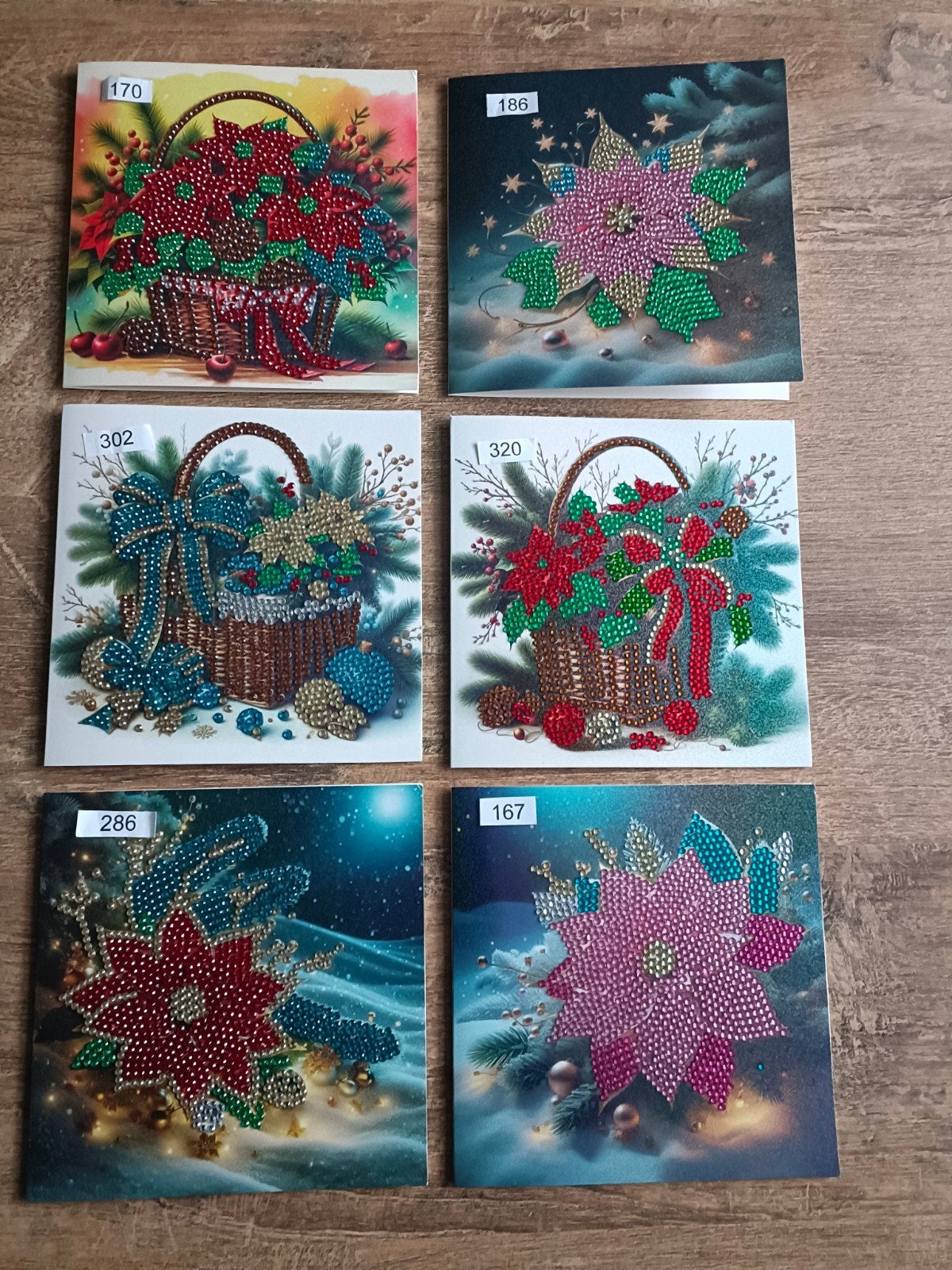leuke daimond painting kaarten kerst, Ophalen of Verzenden, Nieuw, Kerst