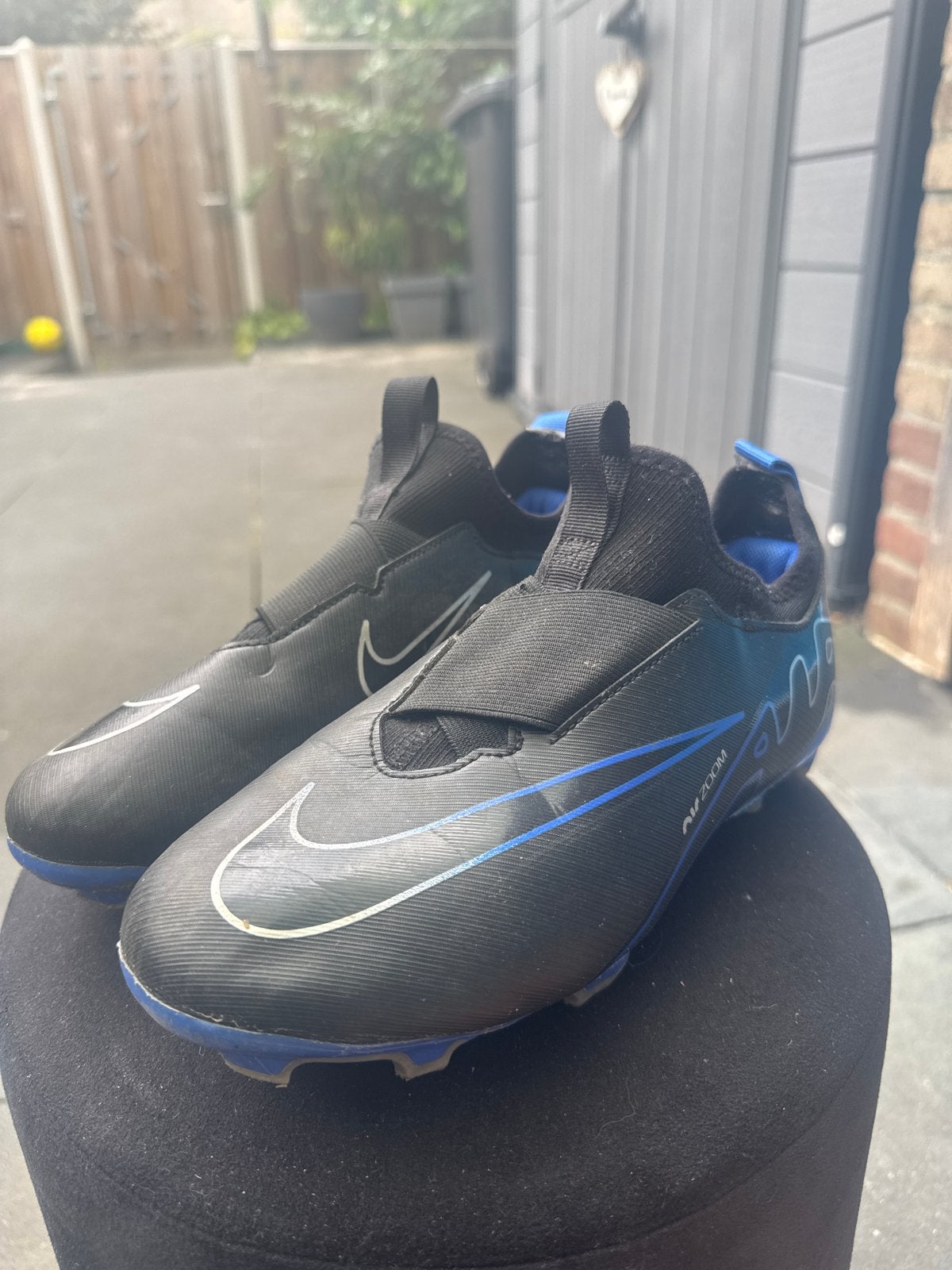Nike Zoom Voetbalschoenen - Zwart/Blauw, Sport en Fitness, Voetbal, Ophalen, Gebruikt, Schoenen
