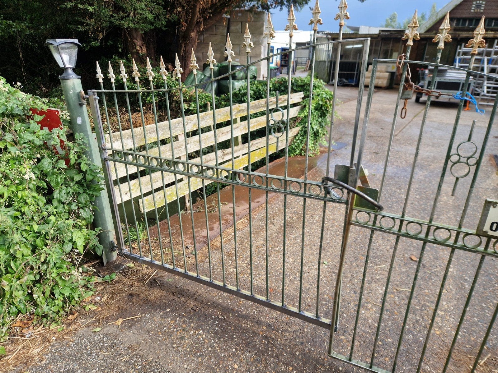 hekwerk poort, Tuin en Terras, Tuinhekken en Hekwerk, Gebruikt, Sierhekwerk, Hetdijkje@live.nl, IJzer