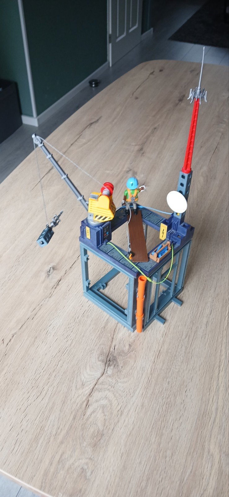 Playmobil City Action Starter Pack 70816 Bouwplaats, Kinderen en Baby's, Gebouw, Complete set, Ophalen of Verzenden, Zo goed als nieuw