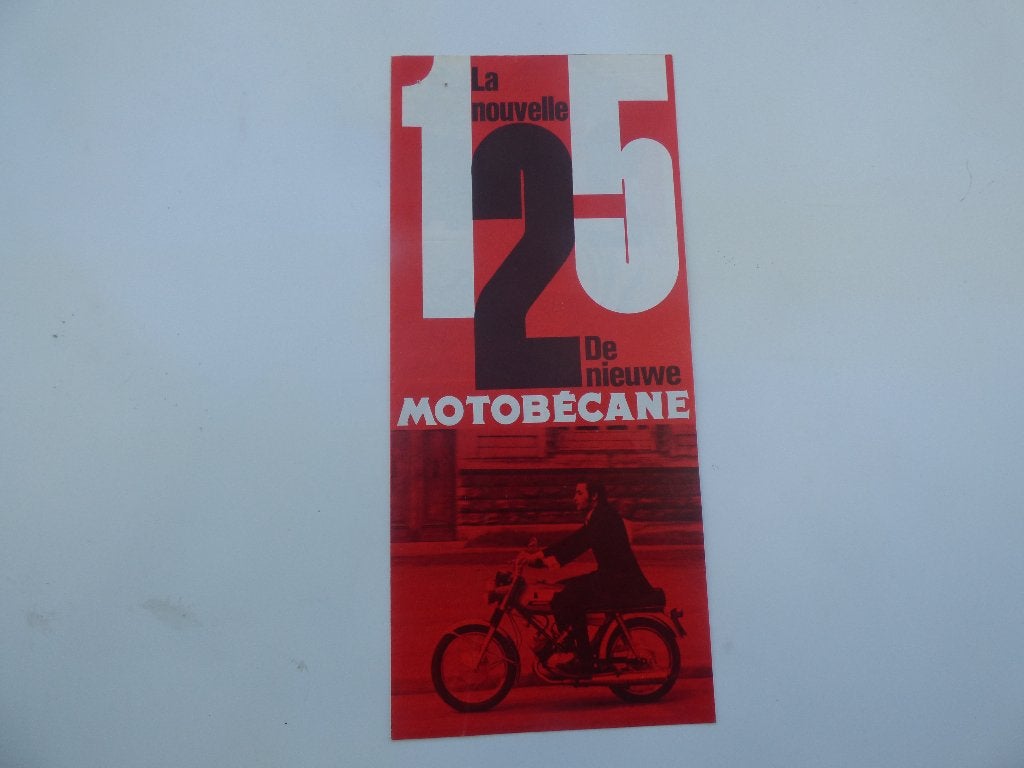 MOTOBECANE MOTOCONFORT 125cc FOLDER, Motoren, Ophalen of Verzenden, Overige merken