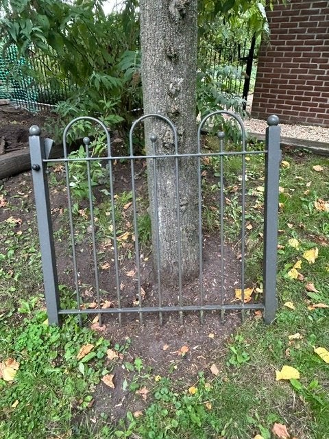 sierhekwerk, Tuin en Terras, Ophalen, Met poort, Gebruikt, Sierhekwerk