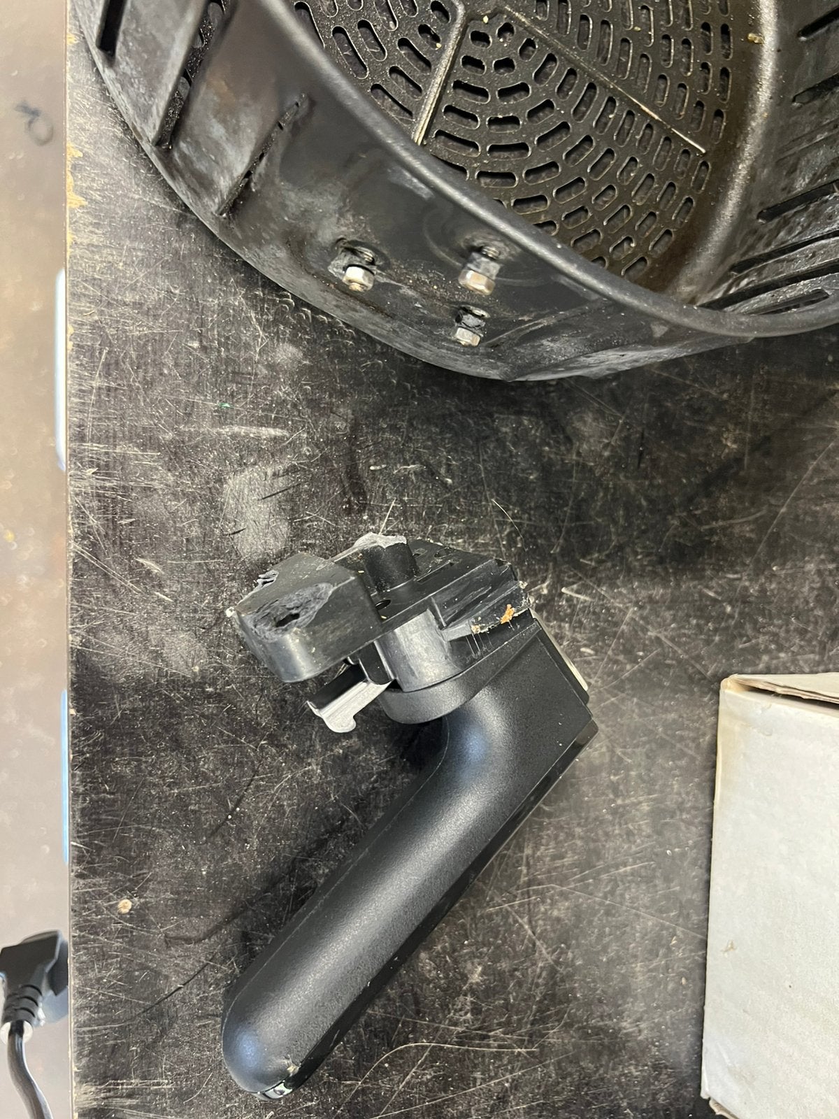 Airfryer (KAPOT HENGSEL), Witgoed en Apparatuur, Airfryers, Ophalen, Gebruikt, Airfryer