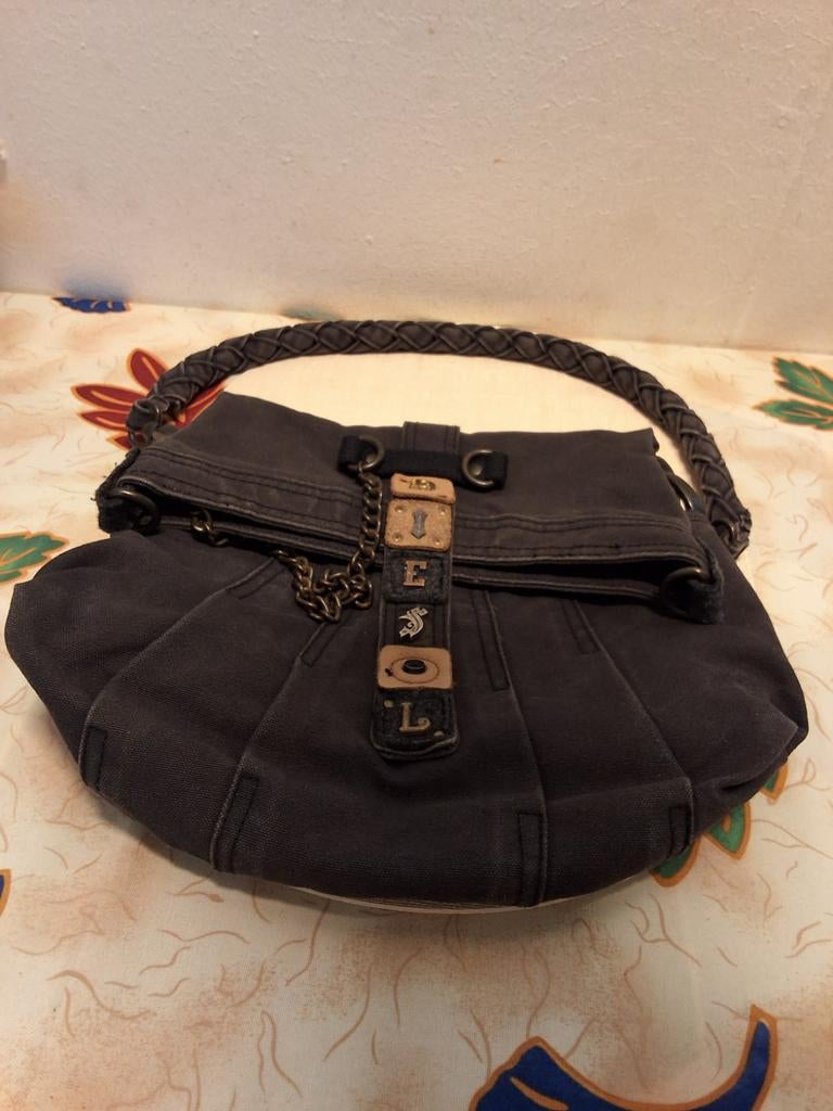 Diesel Vintage Denim Tas - Uniek en Stijlvol, Sieraden, Tassen en Uiterlijk, Tassen | Damestassen, Ophalen of Verzenden, Gebruikt