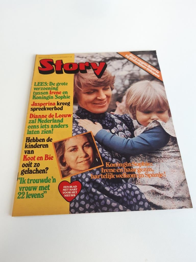 + Story 1977. Nr. 47. Prinses Irene. Dianne de Leeuw. Koot e, Verzenden, 1980 tot heden, Tijdschrift
