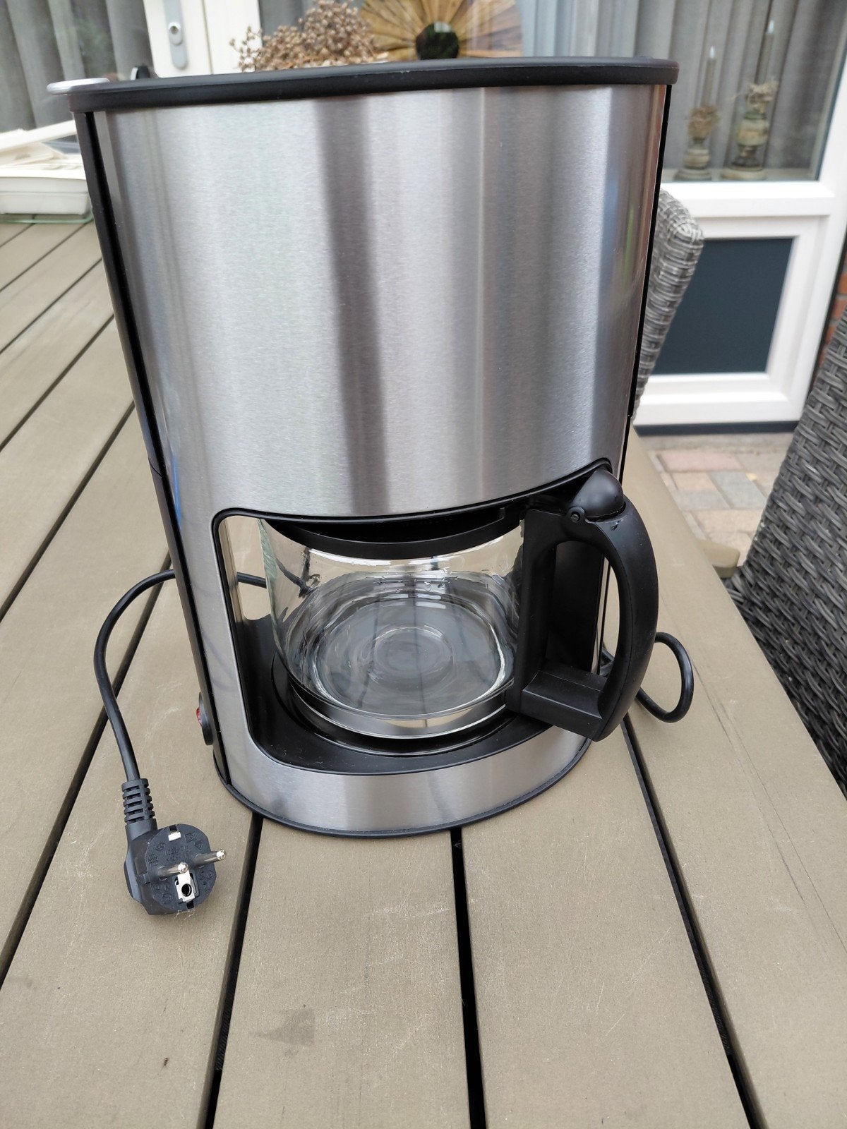 Koffiezetapparaat - Amper gebruikt, zet hete koffie, Ophalen, 10 kopjes of meer, Koffiemachine, Gemalen koffie