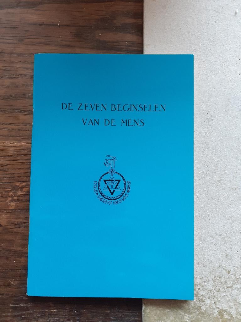 De Zeven Beginselen van de Mens (Theosofie), Boeken, Ophalen of Verzenden, Zo goed als nieuw, Spiritualiteit algemeen, Achtergrond en Informatie