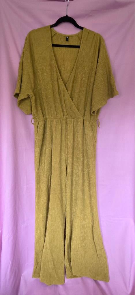 Oker gele jumpsuit, Maat 42/44 (L), Ophalen of Verzenden, Zo goed als nieuw, Hema
