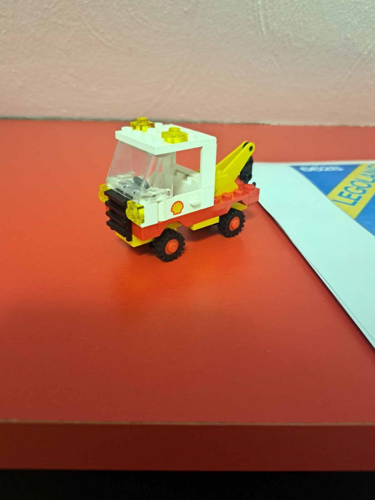 lego legoland 6628 shell sleepauto, Gebruikt, Lego, Ophalen of Verzenden, LEGOLAND