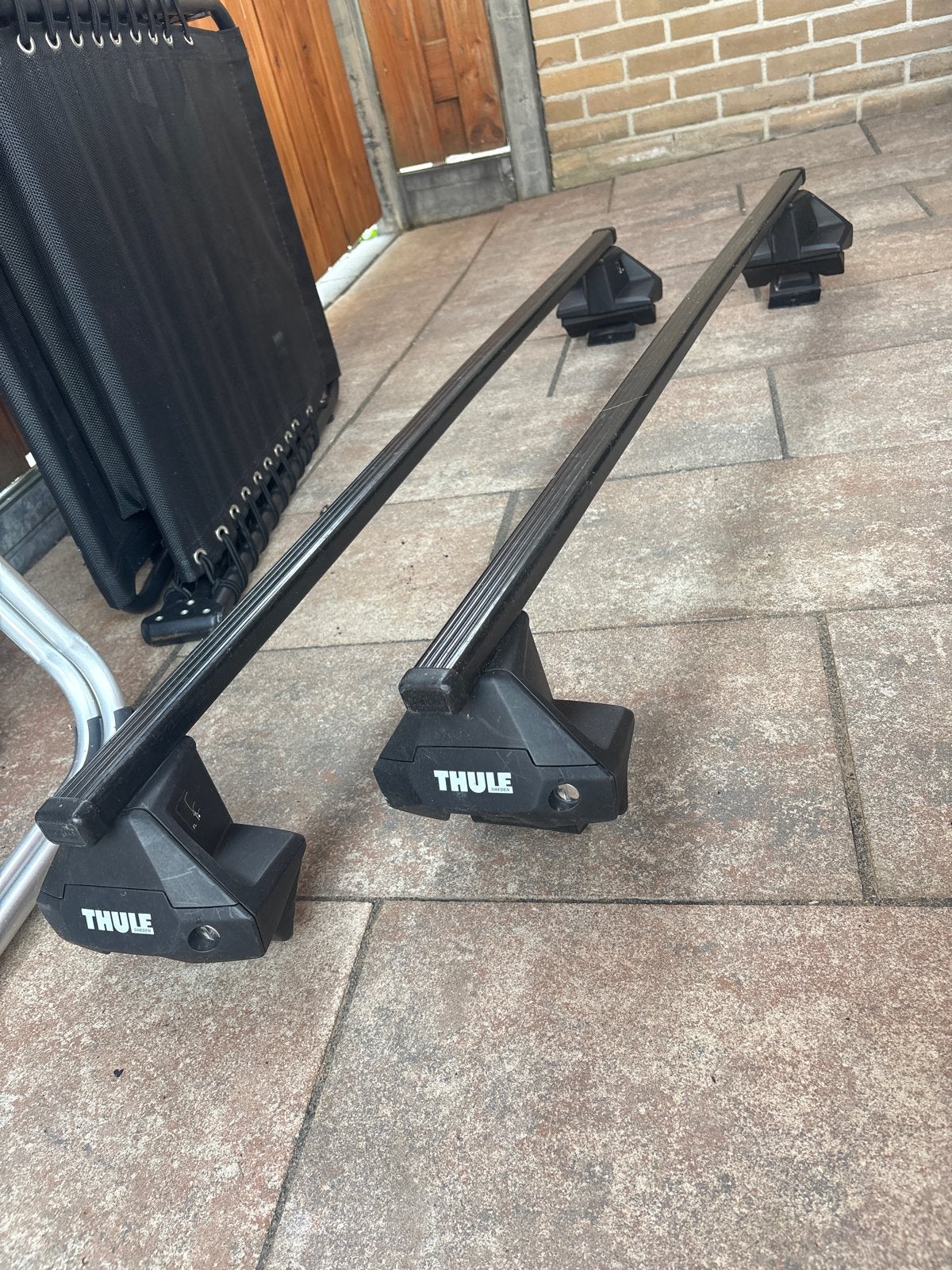 Thule Dakdragers gebruikt op een opel astra, Ophalen, Gebruikt