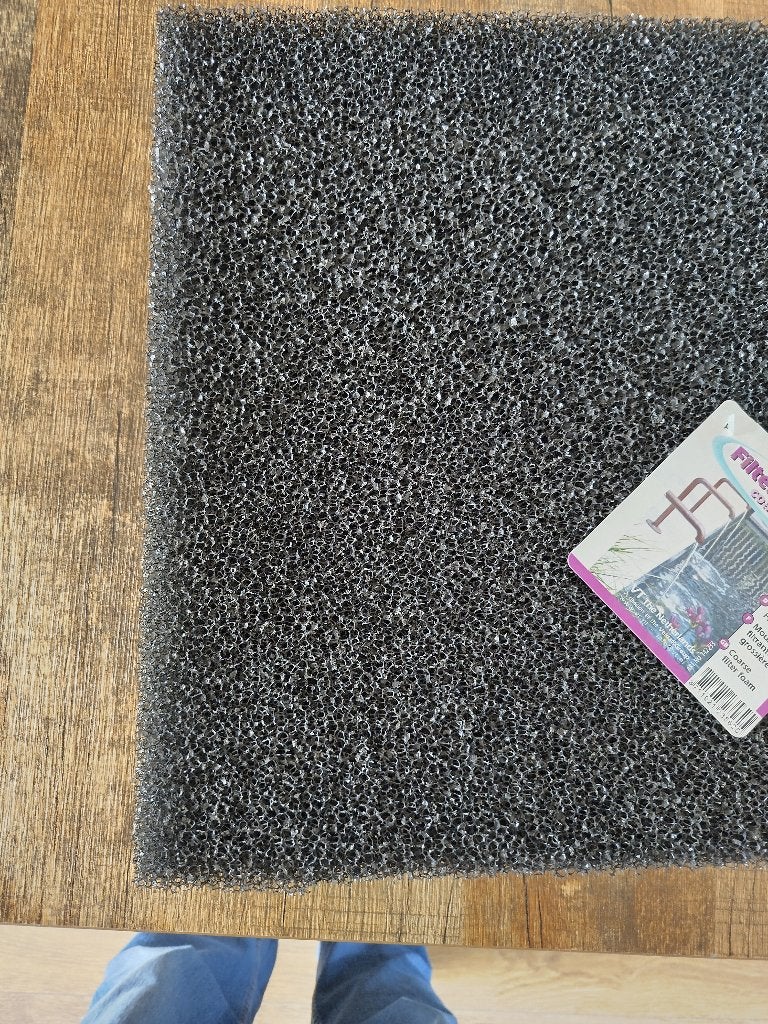 Filter Foam Coarse Grof Filterschuim 40 x 50 x 5 cm, Ophalen of Verzenden, Nieuw, Vijverfilter