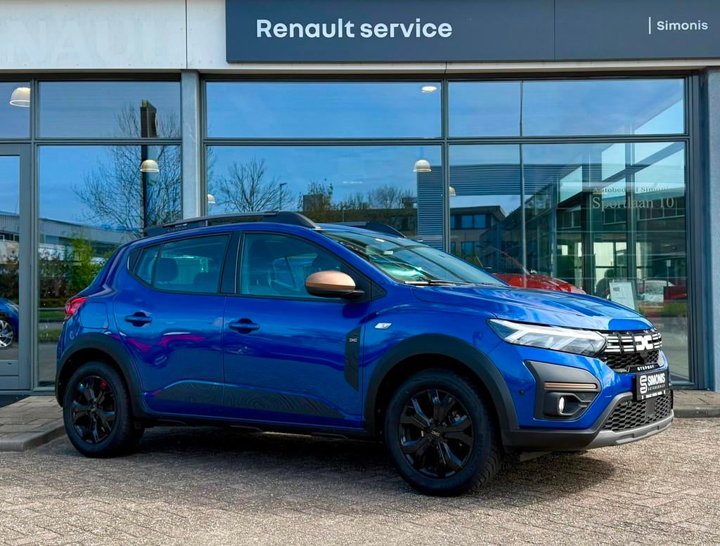 Dacia Sandero Stepway 1.0 TCe Extreme | Trekhaak | Navigatie, Voorwielaandrijving, 1071 kg, Gebruikt, Lichtsensor