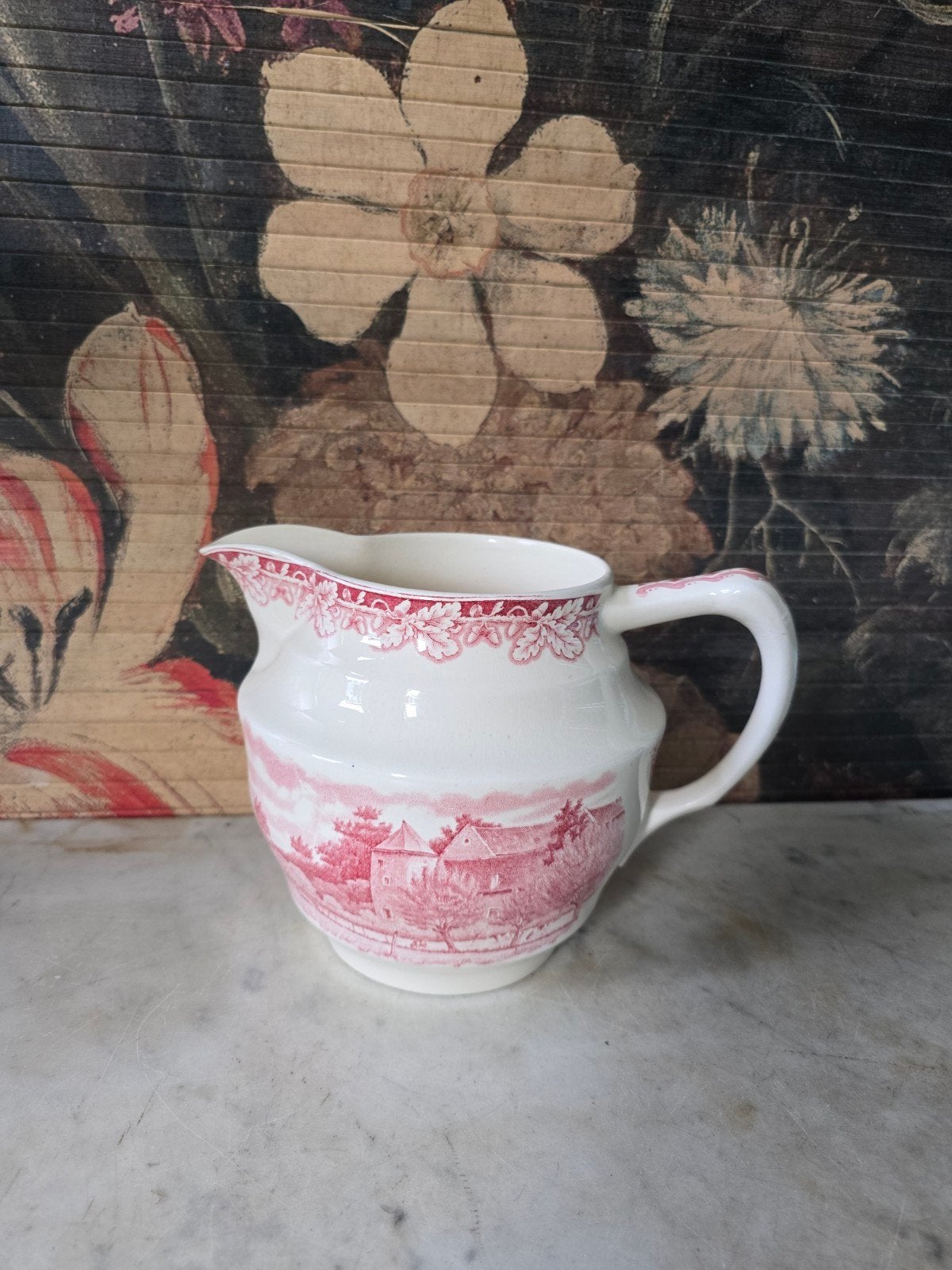 Waterkan boerenhoeve rood, Antiek en Kunst, Ophalen of Verzenden