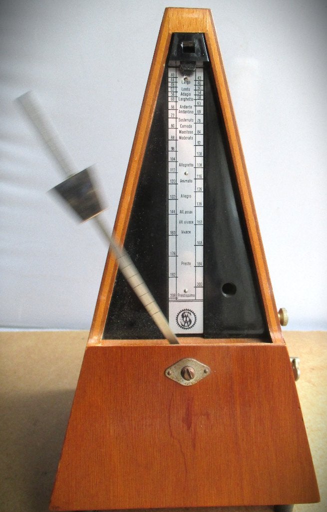 Metronoom~Maelzel stijl~Vintage~Duits~Jaren 60, Ophalen of Verzenden, Huis en Inrichting