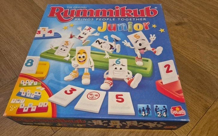 Rummikub Junior Spelletje, Ophalen of Verzenden, Gebruikt, Goliath