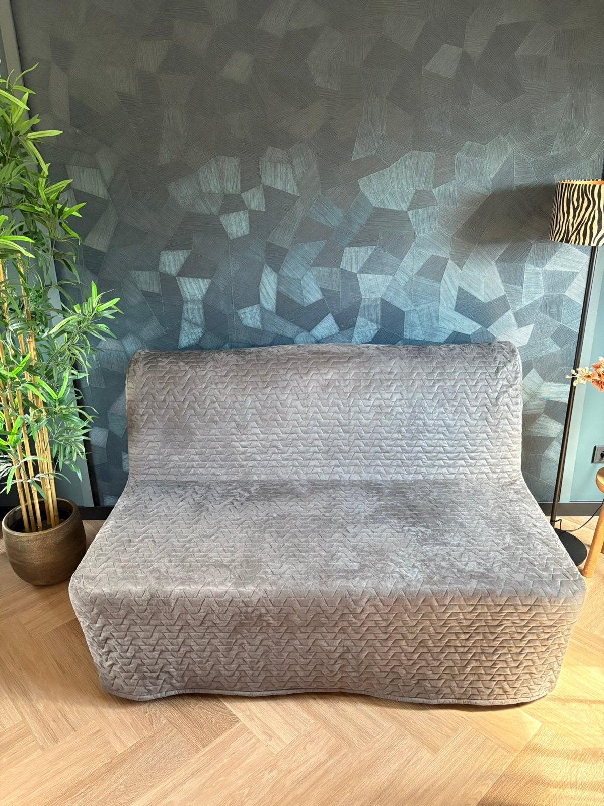 Slaapbank IKEA Lycksele, Ophalen, Tweepersoons, 140 cm, Zo goed als nieuw