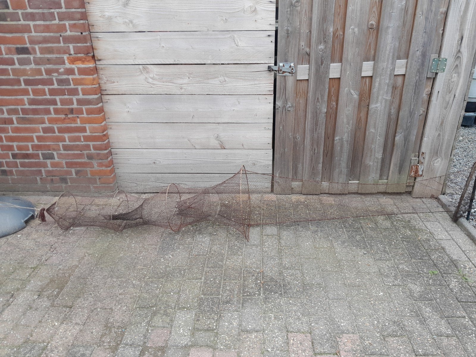 Fuik paling vissen mancave verzamelen, Watersport en Boten, Hengelsport | Algemeen, Ophalen of Verzenden, Net of Fuik