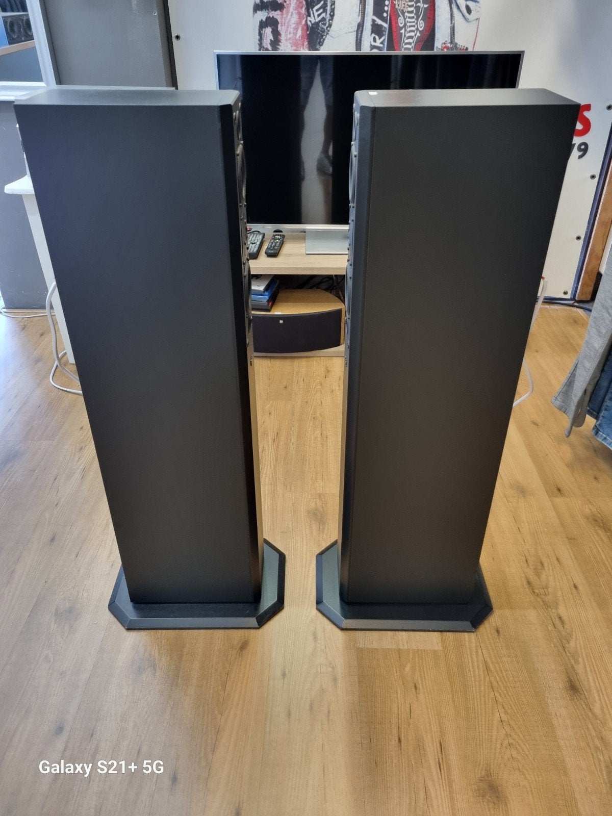 ✅Elac M 100 luidsprekers + Center, Gebruikt, -, -, 60 tot 120 watt