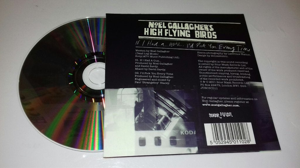 Noel Gallagher CARDCOVER CDSINGLE NIEUW If I had a gun OASIS, Cd's en Dvd's, Ophalen of Verzenden, Eerste persing, Pop, Nieuw in verpakking
