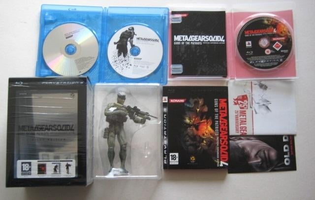 Metal Gear Solid 4 limited edition Playstation 3 PS3, Spelcomputers en Games, Games | Sony PlayStation 3, Avontuur en Actie, Vanaf 18 jaar