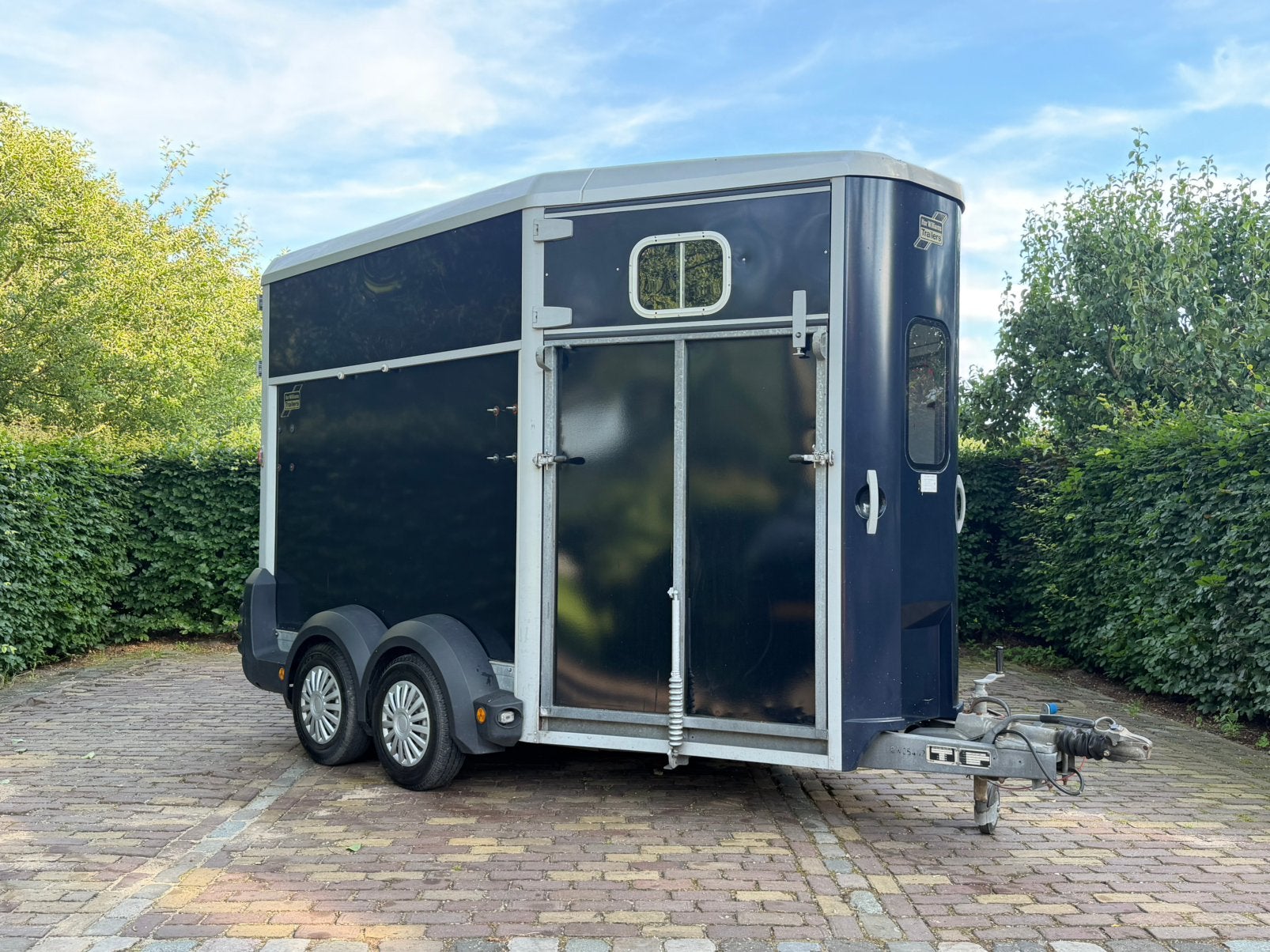 Ifor Williams hb511 met vooruitloop en aluminium vloer, Ophalen, Gebruikt, Aluminium, 2-paards trailer