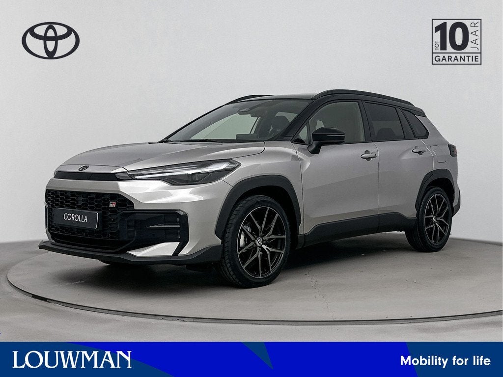 Toyota Corolla Cross Hybrid 180 GR Sport | Apple Carplay & A, Auto's, Toyota, 12 maanden, 1440 kg, Zwart, 4 cilinders