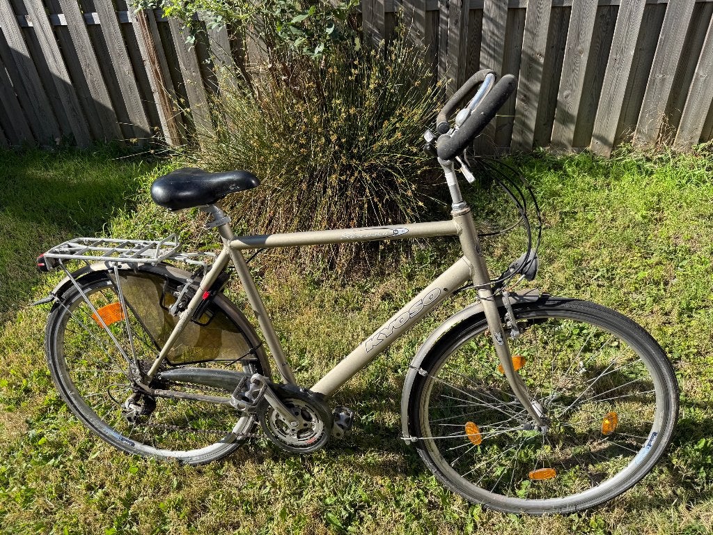 KYOSO Sorano herenfiets, 28 inch, Gebruikt, Velgrem, Meer dan 20 versnellingen
