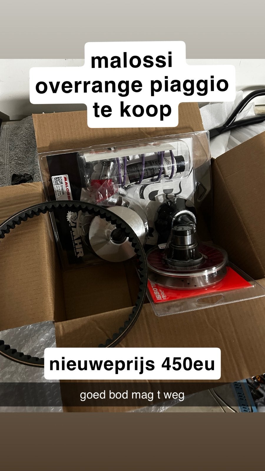 Malossi MHR overrange piaggio 50/70cc, Ophalen of Verzenden, Nieuw, Cilinder, Piaggio