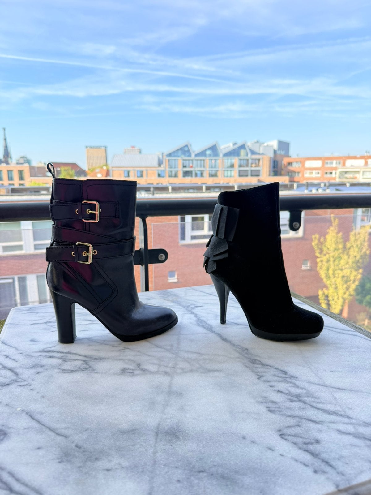 2 paar Nine West maat 35, Kleding | Dames, Ophalen, Zo goed als nieuw, Zwart