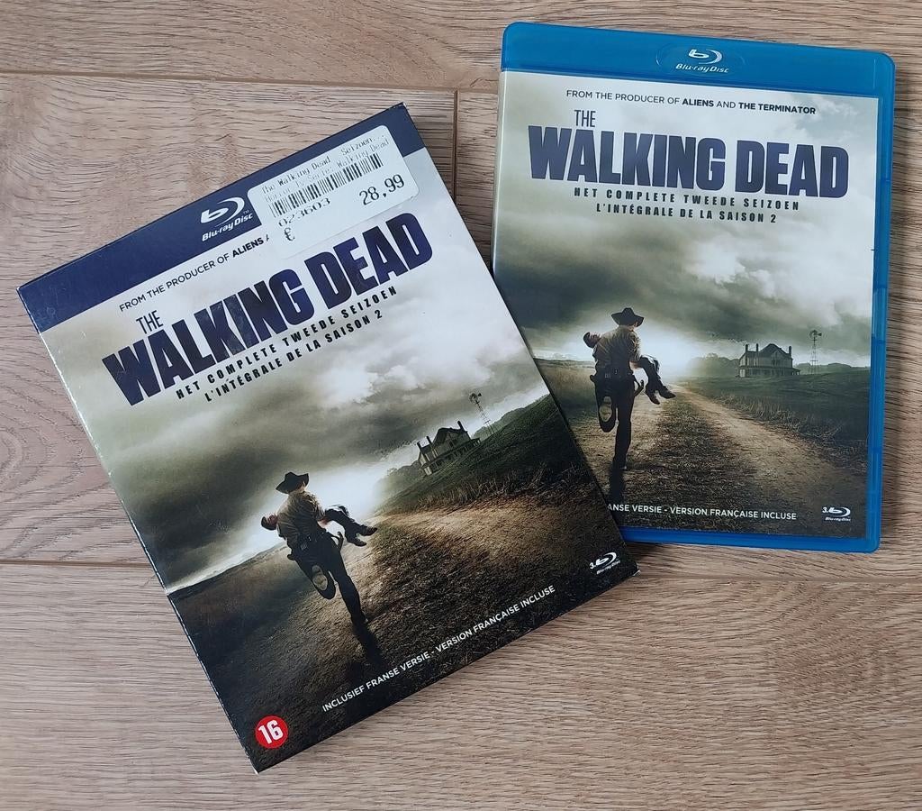Blu-ray,  Walking dead,  seizoen 2, Ophalen of Verzenden, Gebruikt, Horror