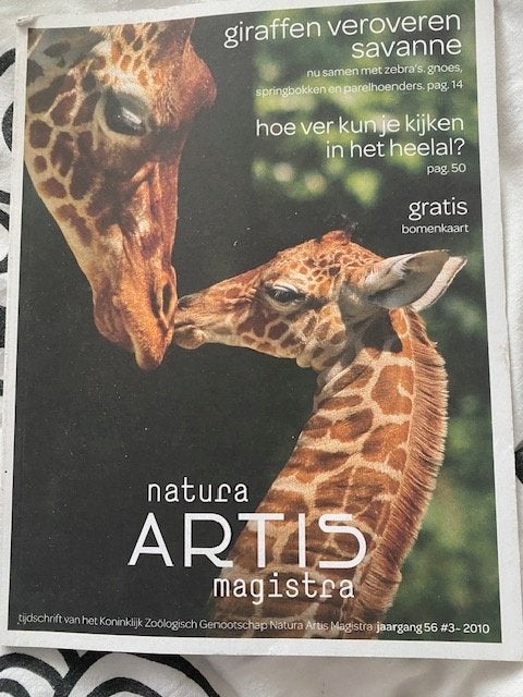 Natura Artis Magistra Tijdschrift jaargang 56-3 2010, Gelezen, Ophalen of Verzenden, Overige diersoorten, Koninklijk Zoölogisch Genootschap Natura Artis Magistra