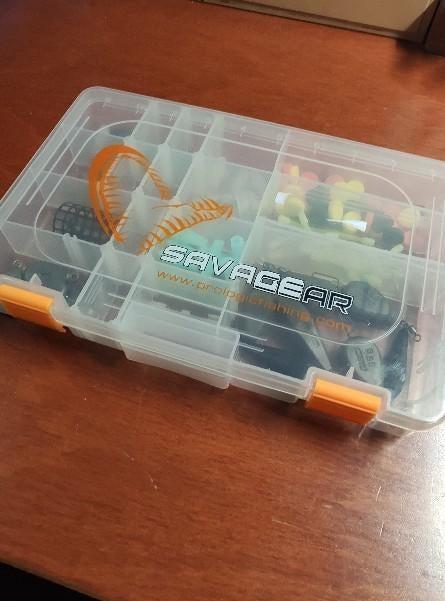 SavaGear box met klein spul karper / feeder., Ophalen of Verzenden, Zo goed als nieuw, Overige typen
