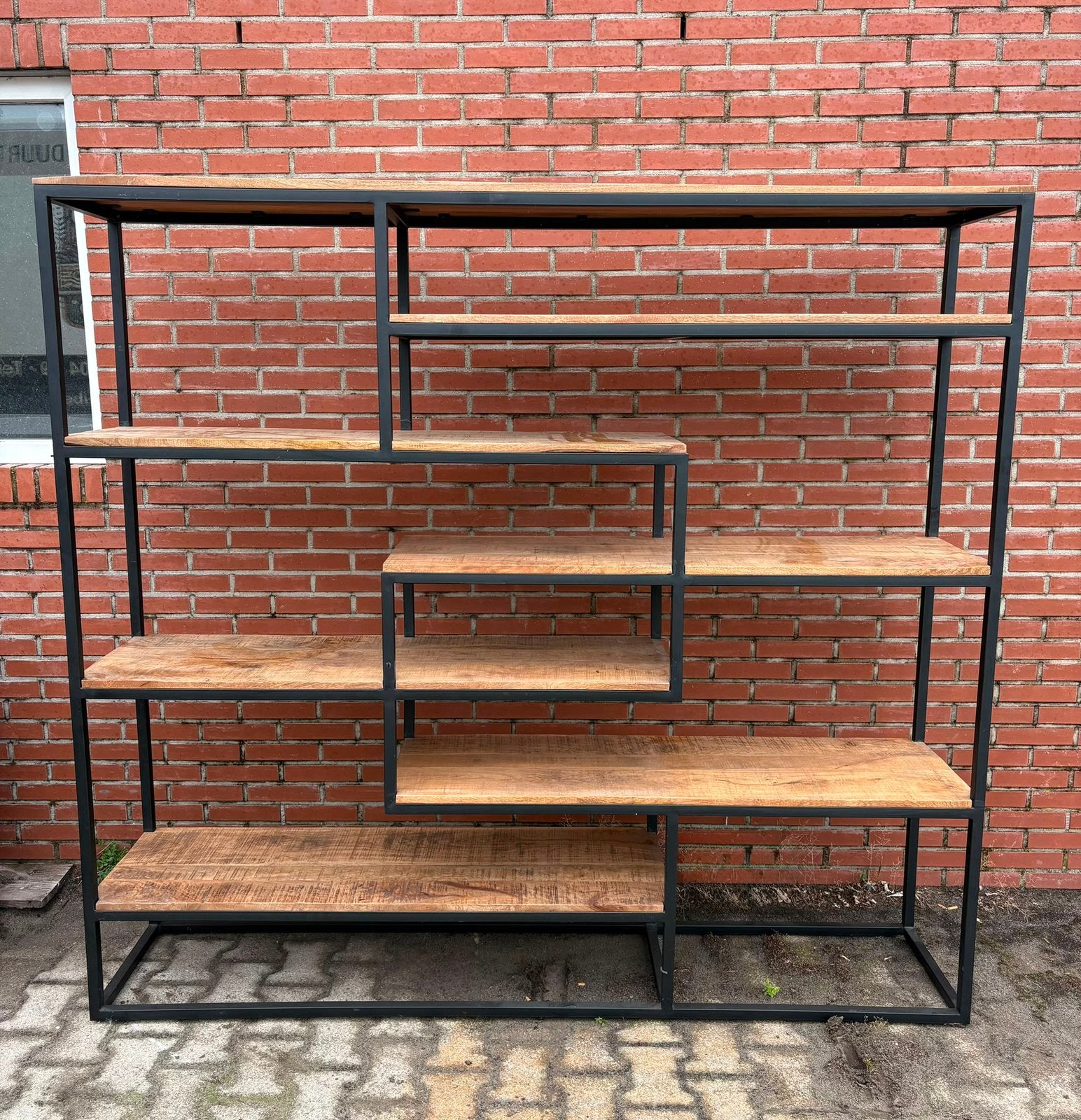 Nieuwe stelling kast mango €375,-, Ophalen, Nieuw