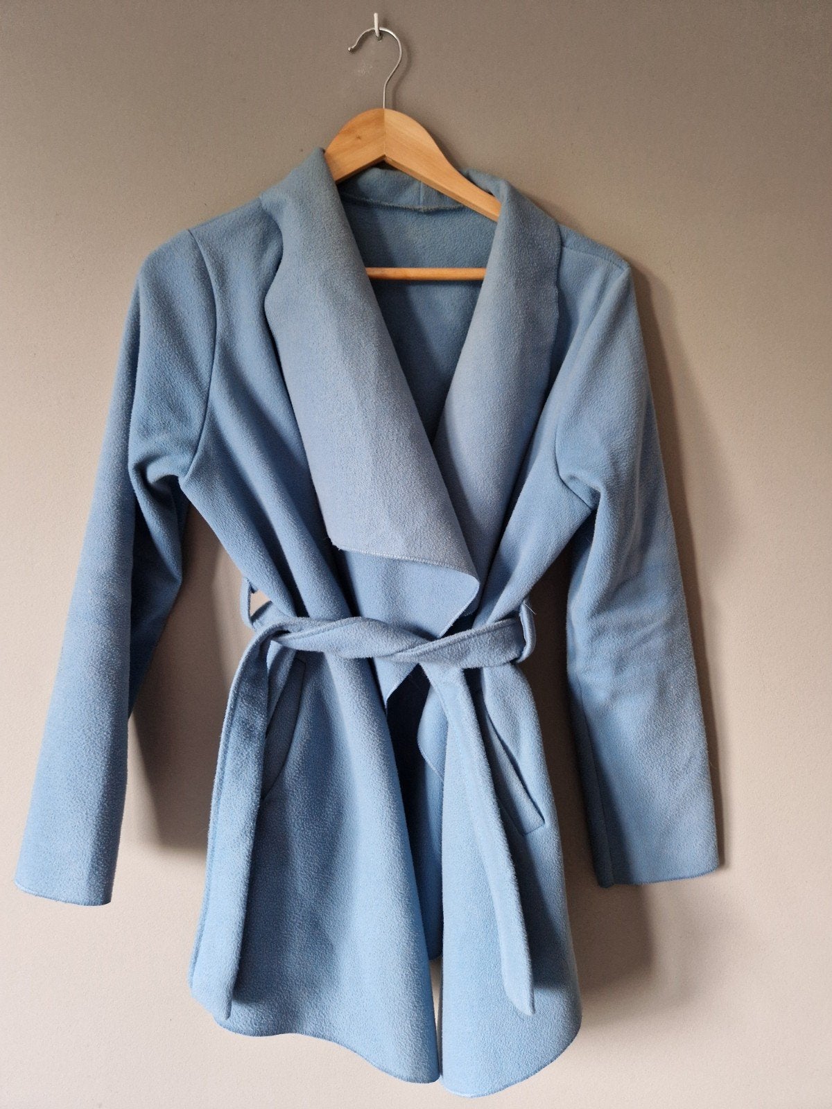 herfst jas, Ophalen of Verzenden, Gedragen, Maat 38/40 (M), Blauw