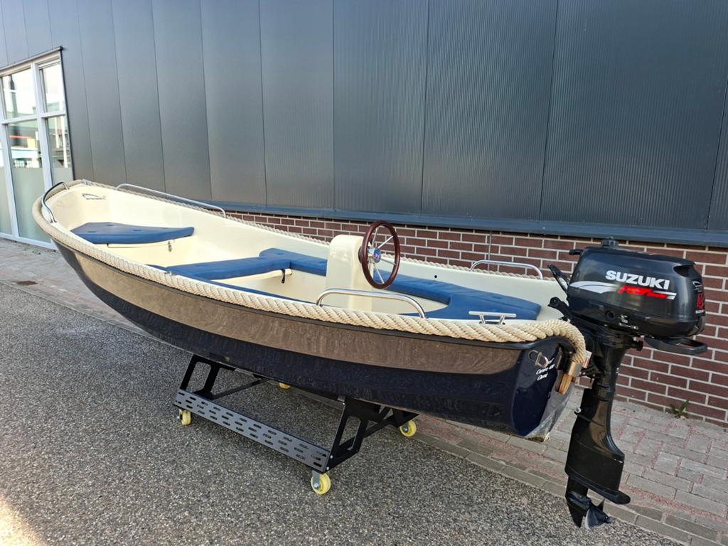 Prachtige Corsiva 430 + Suzuki 6PK 4 Takt, Watersport en Boten, Consoleboot, Rondzit, Ophalen of Verzenden, Zo goed als nieuw