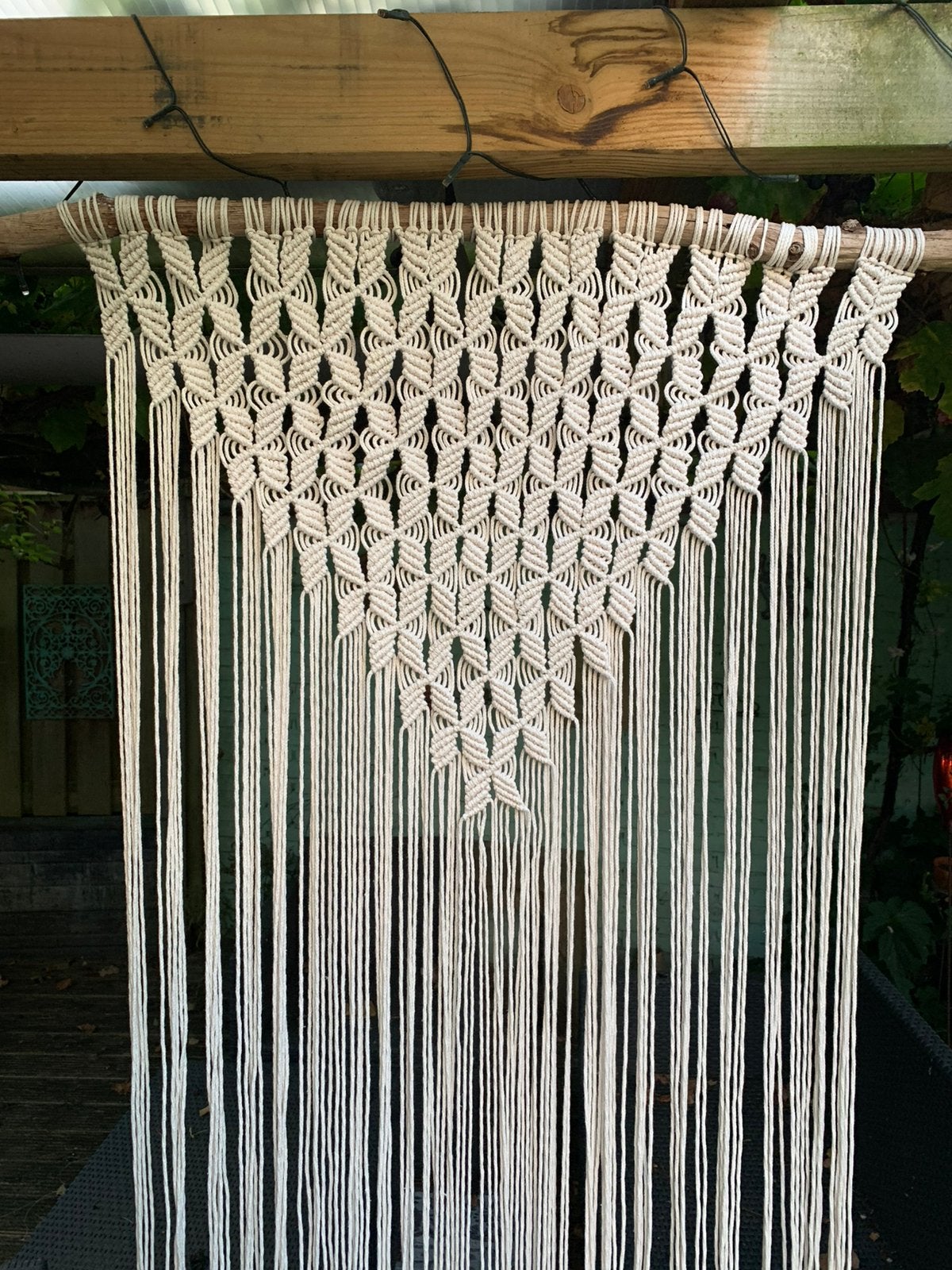 Nieuw uniek Macrame wandstuk ‘Sioux’, handmade, Ophalen, Boho, Nieuw, 160 cm