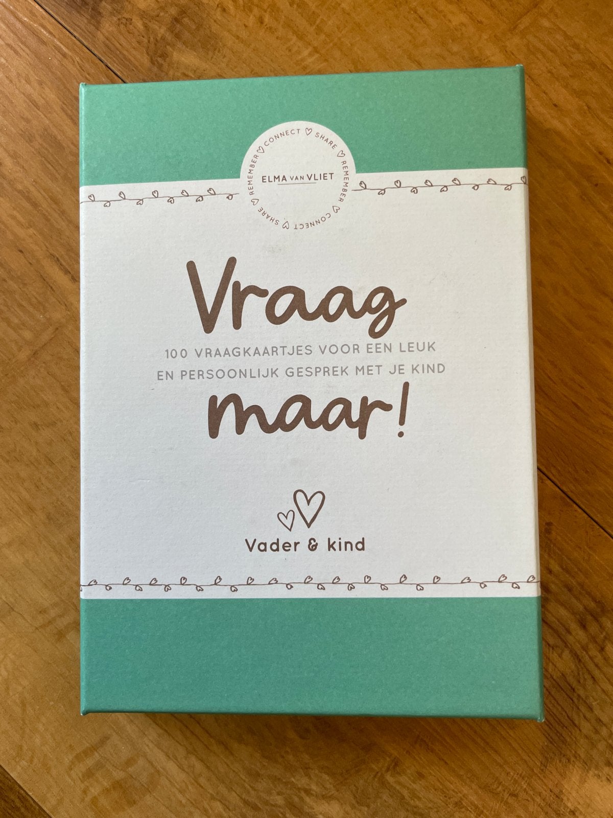 Vraag Maar! Vader & Kind - 100 Vraagkaartjes, Hobby en Vrije tijd, Een of twee spelers, Ophalen of Verzenden, Nieuw