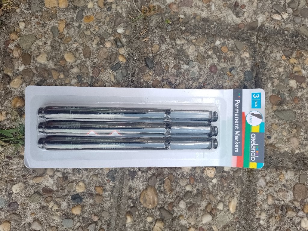 Uitwisbare rollerpen (2 pakketjes) + permanent markers, Ophalen of Verzenden, Nieuw