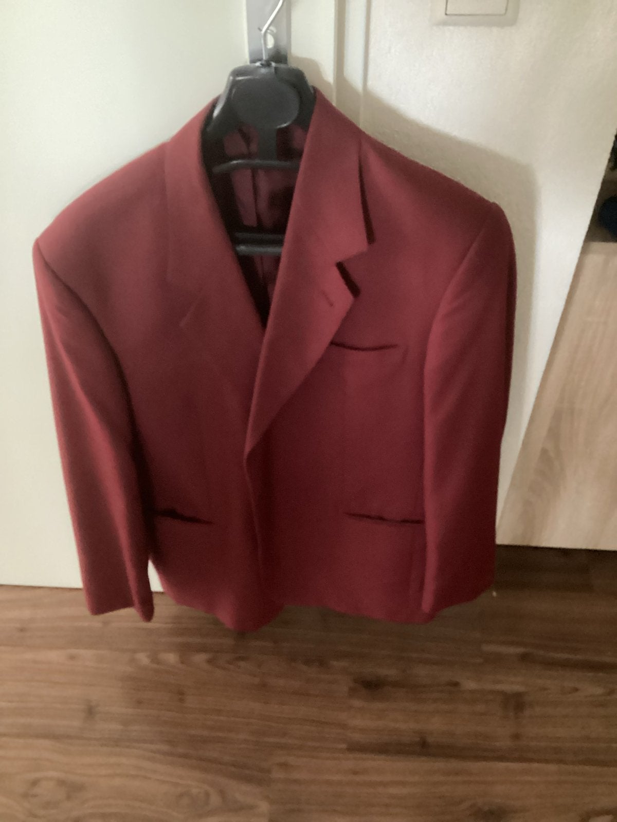 Bordeauxrood colbert, heren, Ophalen of Verzenden, Zo goed als nieuw, Overige maten, Rood