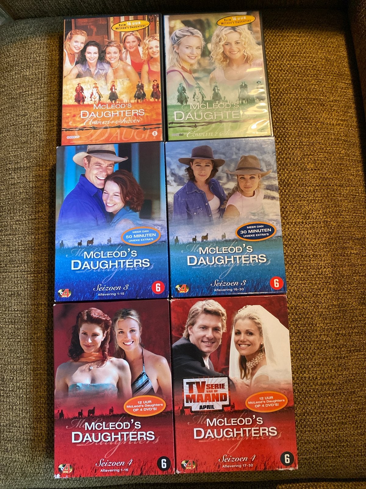 McLeod's Daughters - Complete Seizoenen 1 t/m 4 DVD Boxset, Seizoen 1, Nederlands, Drama, Ophalen of Verzenden