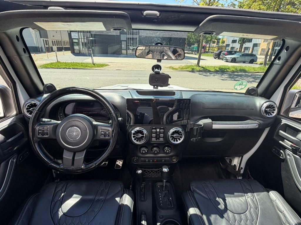 ‼️JEEP WRANGLER JK EXCLUSIEF ENIGE IN NEDERLAND YOUNGTIMER‼️, Auto's, Jeep, Automaat, Euro 5, Zwart, Wit